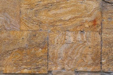 Natural limestone stone wall texture, abstract pattern background Stock Photos