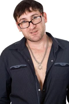 Natural looking young man Stock Photos