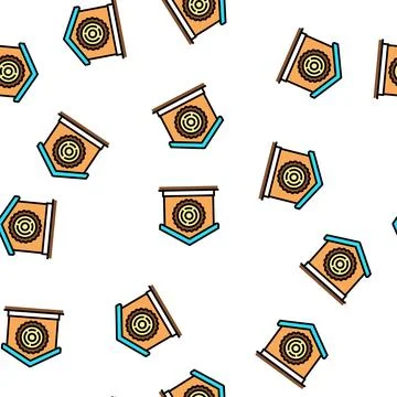 Natural material for building vector seamless pattern Ilustración de archivo