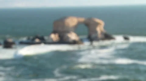 Natural monument Chile Stock Footage 24813767