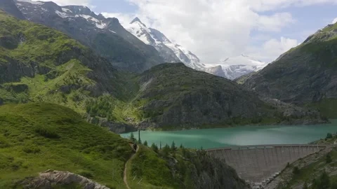 Natural Mountain Scenery with Soft Light Stock Footage 324135151