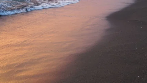 Natural ocean backdrop summer concept Video stock 130346333