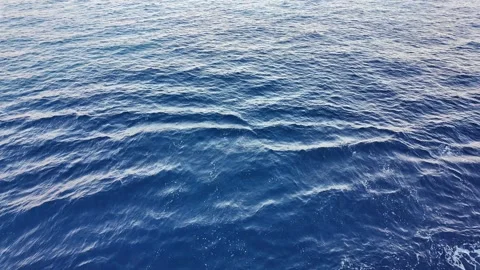 Natural ocean water texture with sunlight reflection and subtle wave patterns Stock Footage 319892005