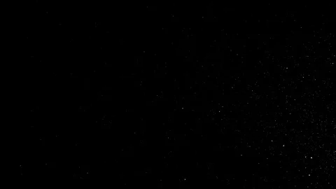 Natural Organic Dust Particles Float On Black Background. Dust In Motion. Stock Footage 85698559