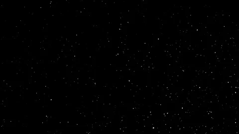 Natural Organic Dust Particles Float On Black Background. Dust In Motion. Vidéo 85698595