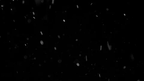 Natural Organic Dust Particles Float On Black Background. Dust In Motion. 库存影片 85899278