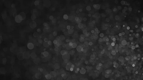 Natural Organic Dust Particles Float On Black Background. Dust In Motion. Vidéo 86498405