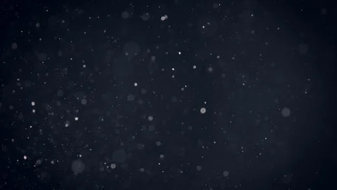 Natural Organic Dust Particles Float On Black Background. Dust In Motion. Vidéo 86559499