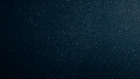 Natural Organic Dust Particles Float On Black Background. Dust In Motion. Vidéo 86782278