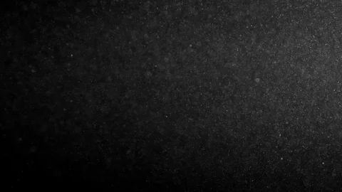 Natural Organic Dust Particles Float On Black Background. Dust In Motion. Stock Footage 89837817