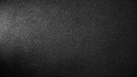Natural Organic Dust Particles Float On Black Background. Dust In Motion. Stock-Footage 123329199