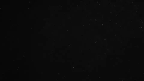 Natural Organic Dust Particles Float On Black Background. Dust In Motion. Stock Footage 246880355