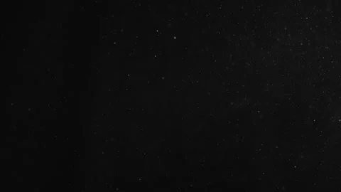 Natural Organic Dust Particles Float On Black Background. Dust In Motion. Stock Footage 246943792