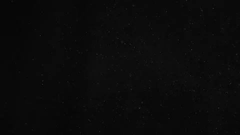 Natural Organic Dust Particles Float On Black Background. Dust In Motion. Stock Footage 246972566