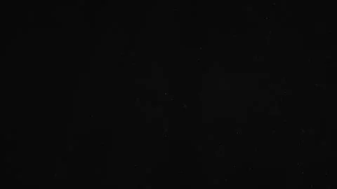 Natural Organic Dust Particles Float On Black Background. Dust In Motion. Stock Footage 246972830