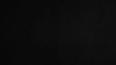 Natural Organic Dust Particles Float On Black Background. Dust In Motion. Stock Footage 247318780