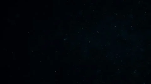 Natural Organic Dust Particles Float On Black Background. Dust In Motion. Vidéo 247559026