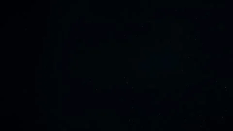 Natural Organic Dust Particles Float On Black Background. Dust In Motion. Stock Footage 247559295