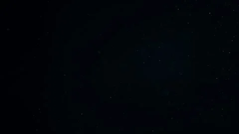 Natural Organic Dust Particles Float On Black Background. Dust In Motion. Vidéo 247559428