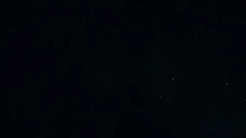 Natural Organic Dust Particles Float On Black Background. Dust In Motion. 库存影片 247578906