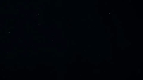 Natural Organic Dust Particles Float On Black Background. Dust In Motion. Stock Footage 247579062