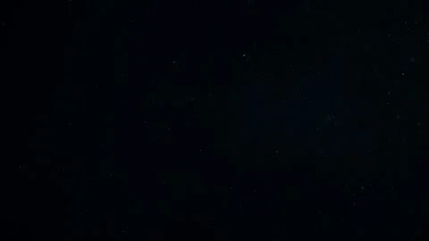 Natural Organic Dust Particles Float On Black Background. Dust In Motion. Vidéo 247579101