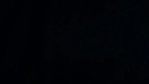 Natural Organic Dust Particles Float On Black Background. Dust In Motion. 库存影片 247775964