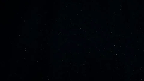 Natural Organic Dust Particles Float On Black Background. Dust In Motion. Stock Footage 247776179