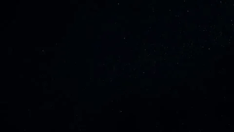 Natural Organic Dust Particles Float On Black Background. Dust In Motion. Stock Footage 247776419