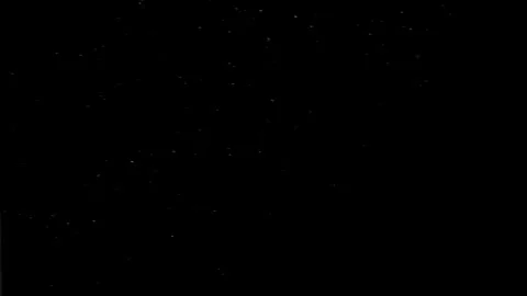 Natural Organic Dust Particles Float On Black Background. Dust In Motion. Video stock 298405155