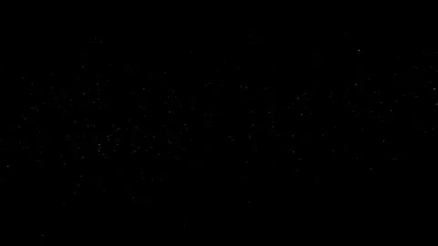 Natural Organic Dust Particles Float On Black Background. Dust In Motion. Video stock 298405273