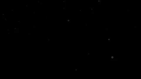 Natural Organic Dust Particles Float On Black Background. Dust In Motion. Stock Footage 314197244