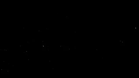 Natural Organic Dust Particles Floating Against A Solid Black Background Stock Footage 297643946