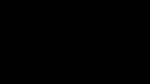 Natural Organic Dust Particles Floating Against A Solid Black Background Stockbeeldmateriaal 297643970