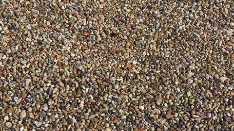 Natural outdoor path aggregate material detail Stock Footage 330743433