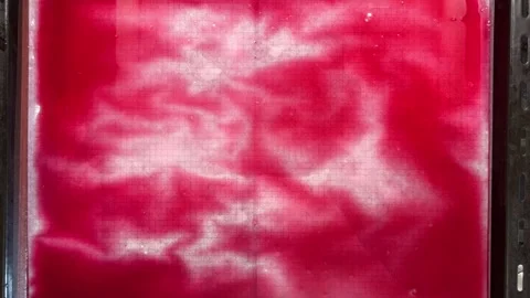 Natural paper dyeing process for junk journals and scrapbooking.  Video stock 330679724