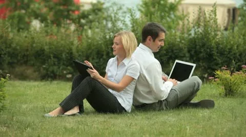 Natural partnership Stock Footage