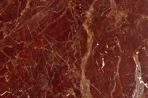 Natural pattern of marble red brown colour polished disc mineral. Super high Stock Photos