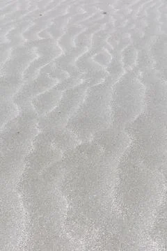 Natural patterns in the sand created by wind Stock Photos