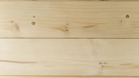 Natural pine wood plank texture background Stock Footage 336464602