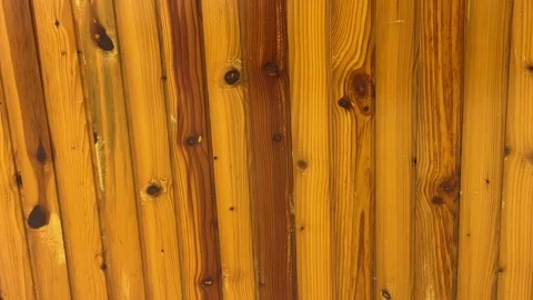 Natural Pine Wood Planks Texture - Rustic Timber Surface Background. Stock Footage 326779490