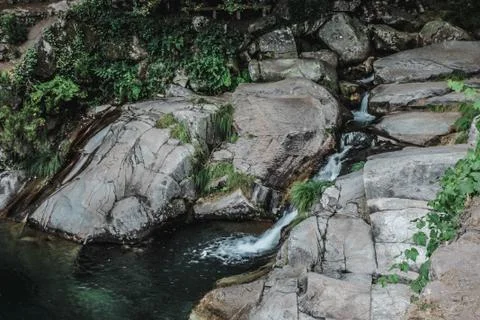 Natural pool Stock Photos