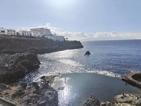 Natural pools Foto stock