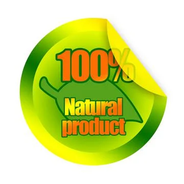 Natural product Stock Illustration