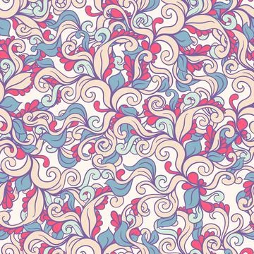 Natural purple pattern Stock Illustration