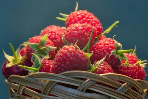 Natural raspberry Stock Photos