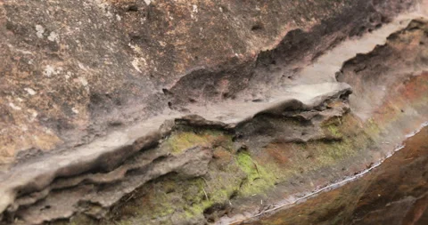 Natural Raw stone Texture Vídeo Stock 335686105