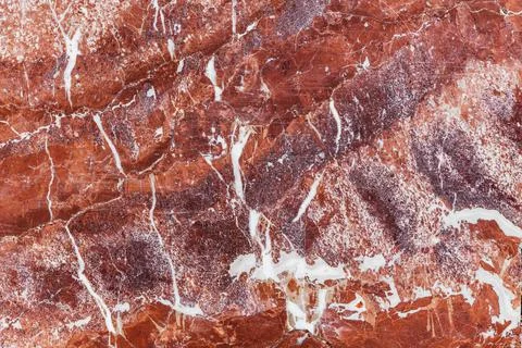 Natural red marble pattern. Natural background photo texture Stock Photos