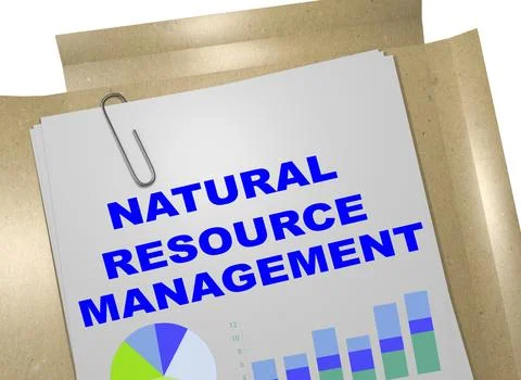 Natural Resource Management concept Stock Illustration
