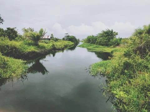 Natural river Stock Photos